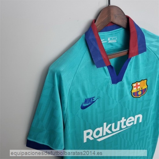 Nuevo 3ª Camiseta Barcelona Retro 2019 2020 Verde Baratas